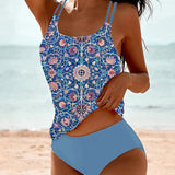 Laluna® | Nyári Tankini mintával