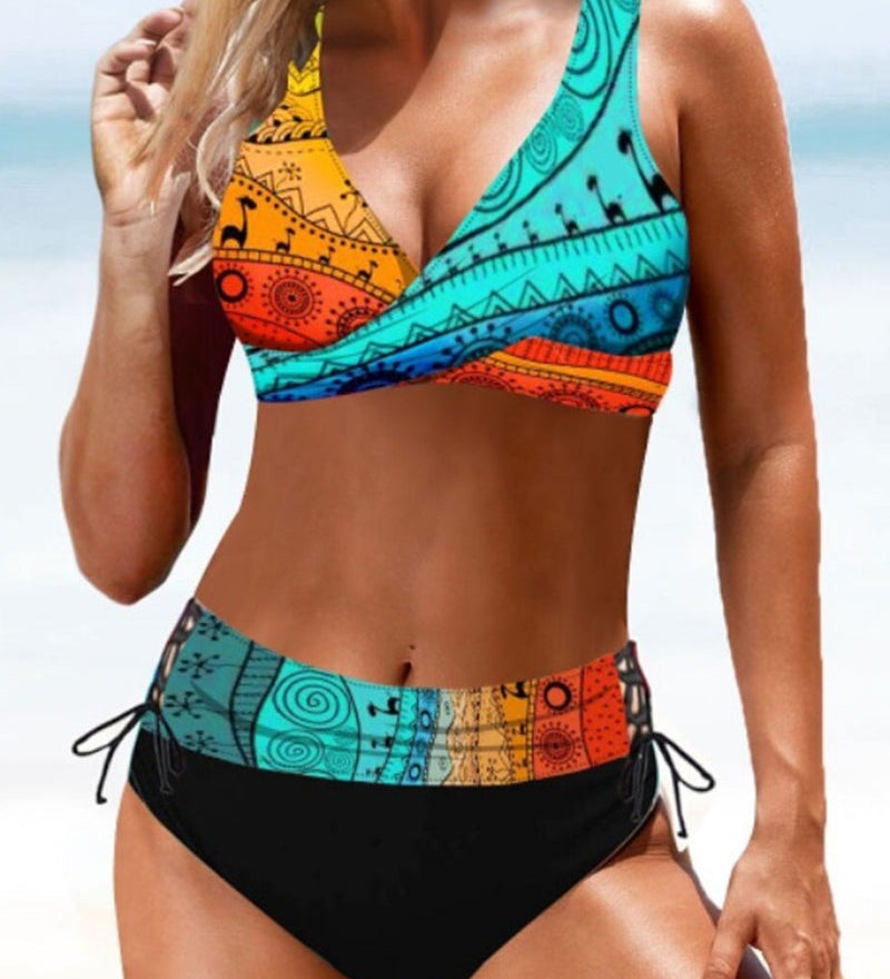Eva - Vidám Színes Bikini