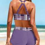Janette - Magas derekú ribb-bikini