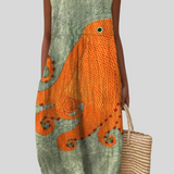 Tess™ Oceanic Midi Ruha