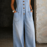Sadie | Vintage Mosott Pamut Farmer Overall