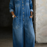 Sophia | Vállnélküli Farmer Overall