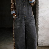 Amanda | Egyrészes Farmer Ing Overall