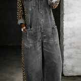 Amanda | Egyrészes Farmer Ing Overall