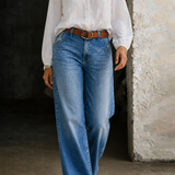 Madie | Vintage Magas Derékú Farmer