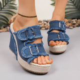 Atelier | Fray Edge Wedge Szandál