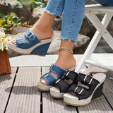 Atelier | Fray Edge Wedge Szandál