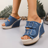 Atelier | Fray Edge Wedge Szandál