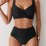 Laluna® | Magas derekú nyári bikini szett