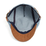 Bloom™ | Prémium Denim Flat Cap – Időtlen Stílus & Napi Kényelem
