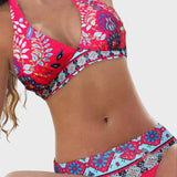 Neeltje - Virágos és geometrikus mintás bikini