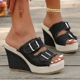 Atelier | Fray Edge Wedge Szandál
