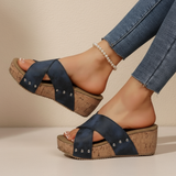 Oakley – Boho Wedge Szandálok