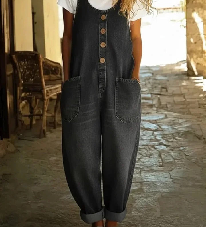 Ruth | Vintage Mosott Pamut Farmer Overall