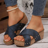 Oakley – Boho Wedge Szandálok