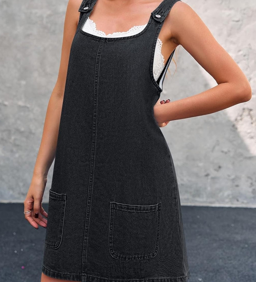 Lisa | Kényelmes Farmer Overall Ruha